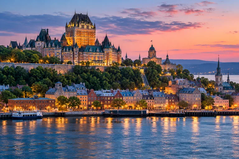 Paysage illustratif : Québec