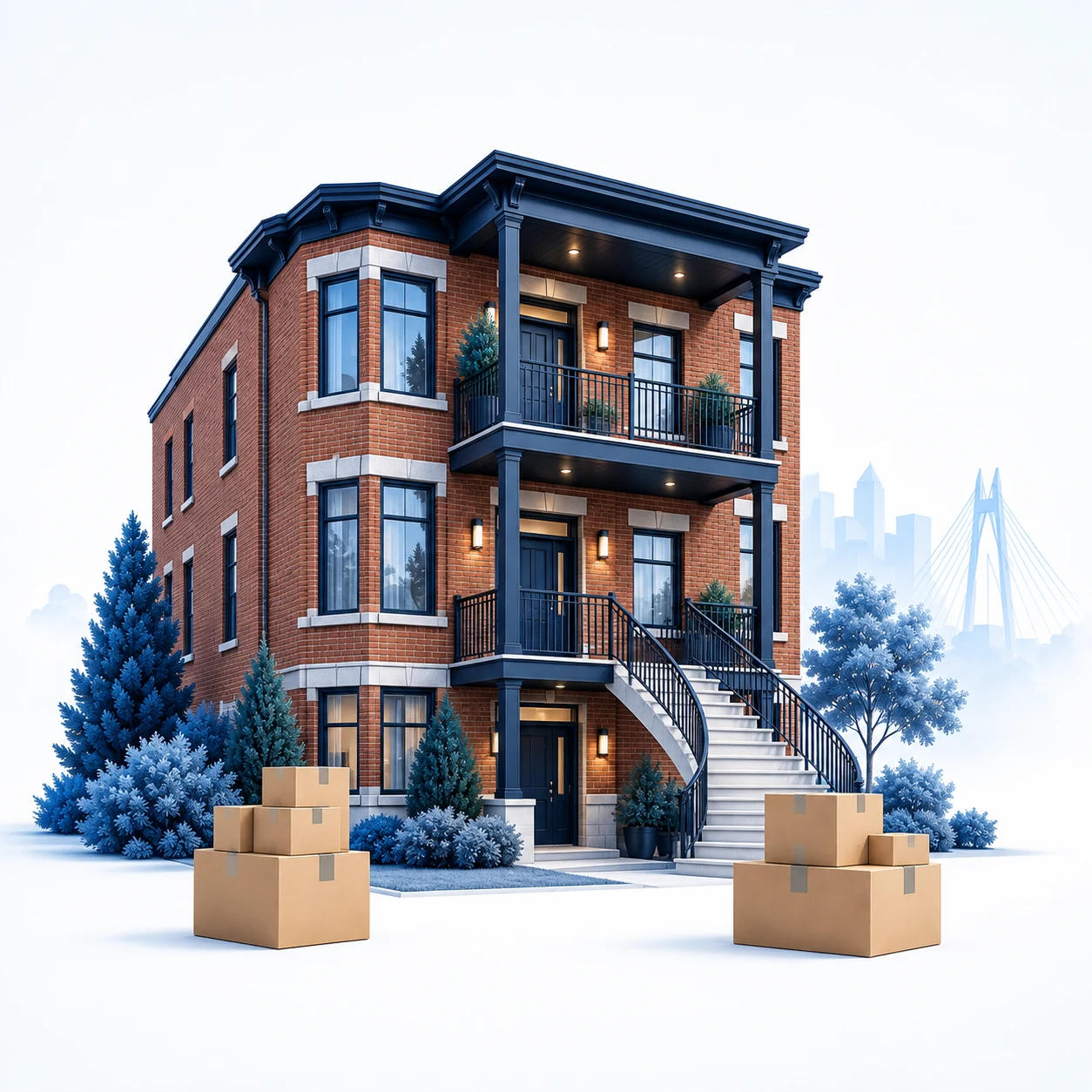 Déménagement d’appartement à Montréal