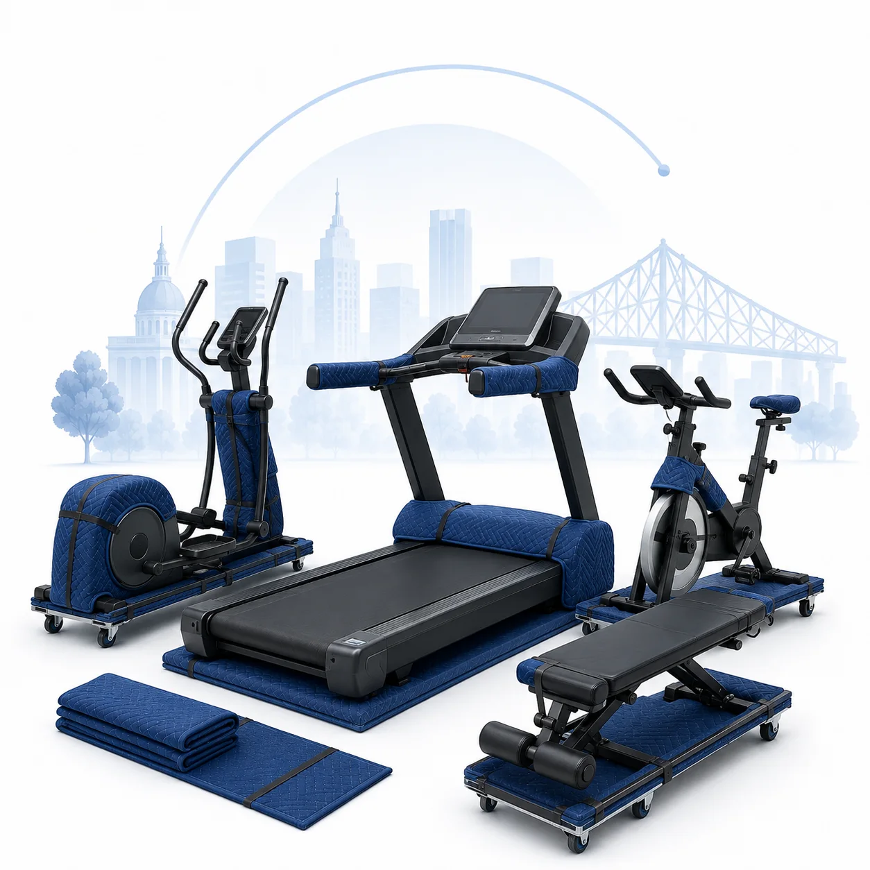 Déménagement d’équipement de fitness à Montréal